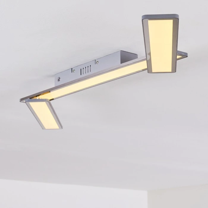 Hofstein Mirabo Deckenpanel LED Weiß, 3-flammig, Fernbedienung 3 Hofstein Mirabo Deckenpanel LED Weiß, 3-flammig, Fernbedienung – Bild 3