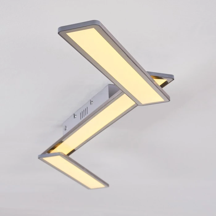 Hofstein Mirabo Deckenpanel LED Weiß, 3-flammig, Fernbedienung 8 Hofstein Mirabo Deckenpanel LED Weiß, 3-flammig, Fernbedienung – Bild 8