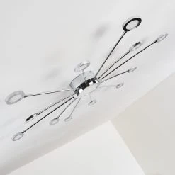 Hofstein Mirror Deckenleuchte LED Chrom, 1-flammig, Fernbedienung -LED Leuchten Verkäufe 2022 mirror deckenleuchte h3098158 do1 18