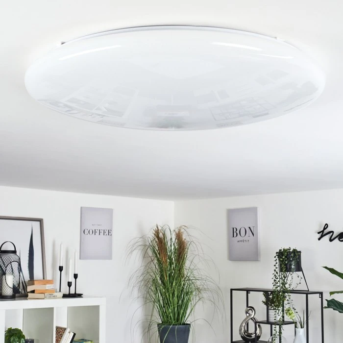 Hofstein Mixta Deckenpanel LED Weiß, 1-flammig, Fernbedienung, Farbwechsler 5 Hofstein Mixta Deckenpanel LED Weiß, 1-flammig, Fernbedienung, Farbwechsler – Bild 5