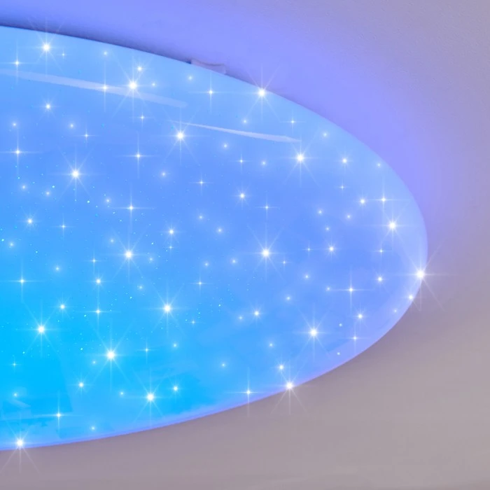 Hofstein Mixta Deckenpanel LED Weiß, 1-flammig, Fernbedienung, Farbwechsler 6 Hofstein Mixta Deckenpanel LED Weiß, 1-flammig, Fernbedienung, Farbwechsler – Bild 6