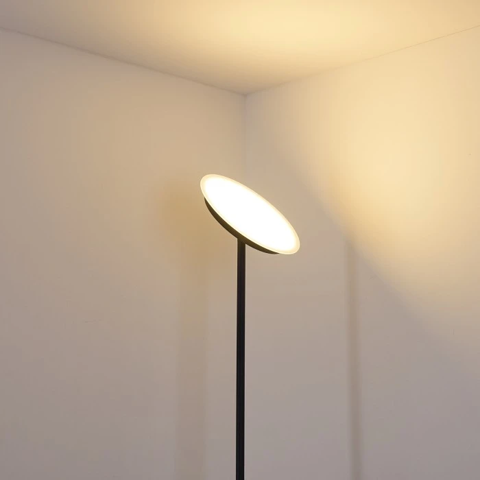 Hofstein Mjölby Deckenfluter LED Schwarz, 1-flammig 16 Hofstein Mjölby Deckenfluter LED Schwarz, 1-flammig – Bild 16