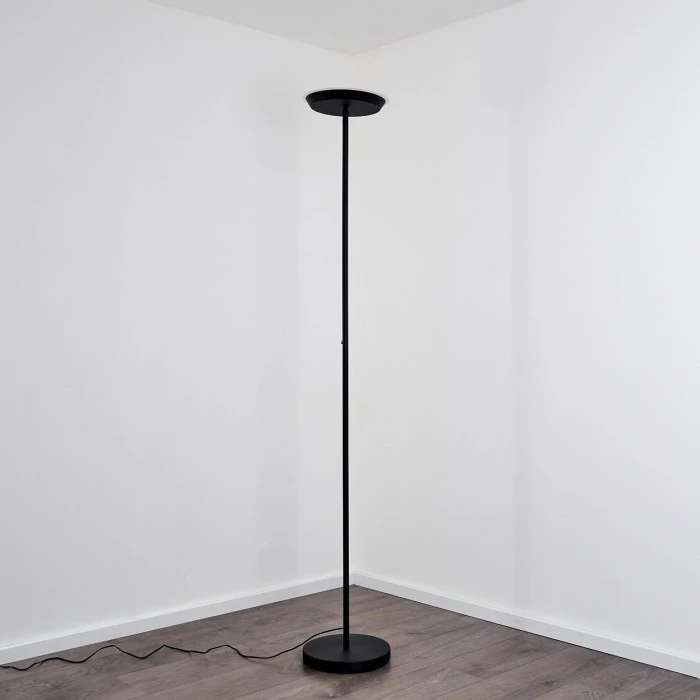 Hofstein Mjölby Deckenfluter LED Schwarz, 1-flammig 8 Hofstein Mjölby Deckenfluter LED Schwarz, 1-flammig – Bild 8