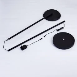 Hofstein Mj&ouml;lby Deckenfluter LED Schwarz, 1-flammig -LED Leuchten Verkäufe 2022 mjoelby deckenfluter h3382707 4