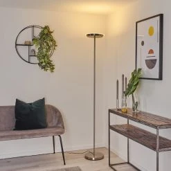 Hofstein Mjoelby Deckenfluter LED Nickel-Matt, 1-flammig -LED Leuchten Verkäufe 2022 mjoelby deckenfluter h3390863 10