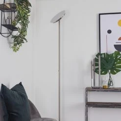 Hofstein Mjoelby Deckenfluter LED Nickel-Matt, 1-flammig -LED Leuchten Verkäufe 2022 mjoelby deckenfluter h3390863 7