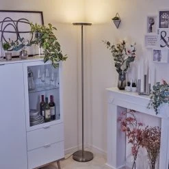 Hofstein Mjoelby Deckenfluter LED Nickel-Matt, 1-flammig -LED Leuchten Verkäufe 2022 mjoelby deckenfluter h3570982 6