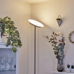 Hofstein Mjoelby Deckenfluter LED Nickel-Matt, 1-flammig -LED Leuchten Verkäufe 2022 mjoelby deckenfluter h3570982 8