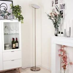 Hofstein Mjoelby Deckenfluter LED Nickel-Matt, 1-flammig -LED Leuchten Verkäufe 2022 mjoelby deckenfluter h3570982 9