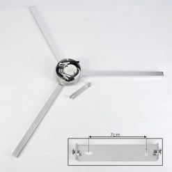 Hofstein Mohlin Deckenleuchte LED Nickel-Matt, 3-flammig -LED Leuchten Verkäufe 2022 mohlin deckenleuchte h3446539 4