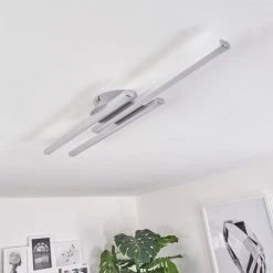 Hofstein Mohlin Deckenleuchte LED Nickel-Matt, 3-flammig -LED Leuchten Verkäufe 2022 mohlin deckenleuchte h3446560 11