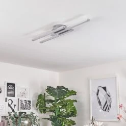 Hofstein Mohlin Deckenleuchte LED Nickel-Matt, 3-flammig -LED Leuchten Verkäufe 2022 mohlin deckenleuchte h3446560 12