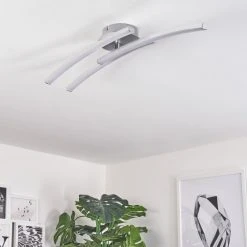 Hofstein Mohlin Deckenleuchte LED Nickel-Matt, 3-flammig -LED Leuchten Verkäufe 2022 mohlin deckenleuchte h3446577 11