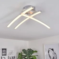 Hofstein Mohlin Deckenleuchte LED Nickel-Matt, 3-flammig -LED Leuchten Verkäufe 2022 mohlin deckenleuchte h3446577 6