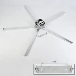 Hofstein Mohlin Deckenleuchte LED Nickel-Matt, 24-flammig -LED Leuchten Verkäufe 2022 mohlin deckenleuchte h3459164 4