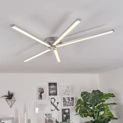 Hofstein Mohlin Deckenleuchte LED Nickel-Matt, 24-flammig -LED Leuchten Verkäufe 2022 mohlin deckenleuchte h3459164 8