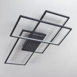 Hofstein Momahaki Deckenleuchte LED Anthrazit, 1-flammig, Fernbedienung -LED Leuchten Verkäufe 2022 momahaki deckenleuchte h3384794 7