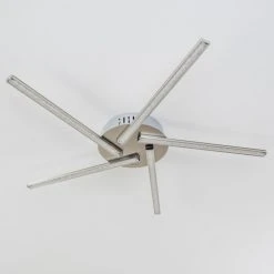 Hofstein Moncton Deckenleuchte LED Nickel-Matt, 1-flammig -LED Leuchten Verkäufe 2022 moncton deckenleuchte h3008249 17