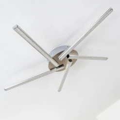 Hofstein Moncton Deckenleuchte LED Nickel-Matt, 1-flammig -LED Leuchten Verkäufe 2022 moncton deckenleuchte h3008249 5