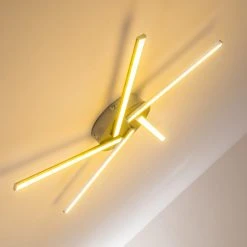 Hofstein Moncton Deckenleuchte LED Nickel-Matt, 1-flammig -LED Leuchten Verkäufe 2022 moncton deckenleuchte h3008249 8