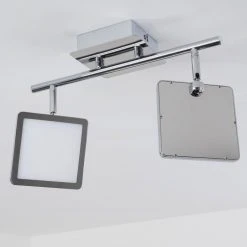 Hofstein Monteria Deckenleuchte LED Chrom, 2-flammig -LED Leuchten Verkäufe 2022 monteria deckenleuchte h3003589 14