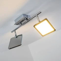 Hofstein Monteria Deckenleuchte LED Chrom, 2-flammig -LED Leuchten Verkäufe 2022 monteria deckenleuchte h3003589 9