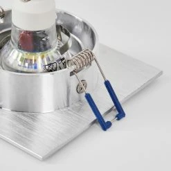 Hofstein Monthois Einbauleuchte LED Nickel-Matt, Chrom, 1-flammig -LED Leuchten Verkäufe 2022 monthois einbauleuchte h3619049 2