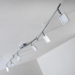 Hofstein Moosonee Deckenleuchte LED Chrom, 6-flammig -LED Leuchten Verkäufe 2022 moosonee deckenleuchte h3009642 13