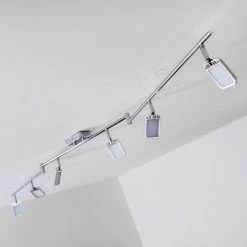 Hofstein Moosonee Deckenleuchte LED Chrom, 6-flammig -LED Leuchten Verkäufe 2022 moosonee deckenleuchte h3009642 15