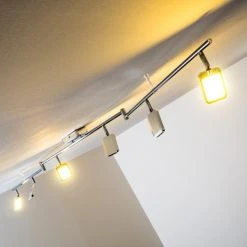 Hofstein Moosonee Deckenleuchte LED Chrom, 6-flammig -LED Leuchten Verkäufe 2022 moosonee deckenleuchte h3009642 9