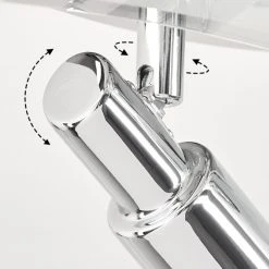 Hofstein Morges Deckenleuchte Bad LED Chrom, Wei&szlig;, 4-flammig -LED Leuchten Verkäufe 2022 morges deckenleuchte bad h3609835 2