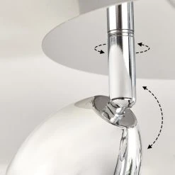 Hofstein Morges Deckenleuchte LED Chrom, 3-flammig -LED Leuchten Verkäufe 2022 morges deckenleuchte h3446942 2