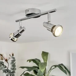 Hofstein Morges Deckenleuchte LED Chrom, 2-flammig -LED Leuchten Verkäufe 2022 morges deckenleuchte h3458624 8