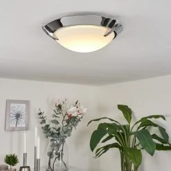 Hofstein Morges Deckenleuchte LED Chrom, 1-flammig -LED Leuchten Verkäufe 2022 morges deckenleuchte h3458808 6