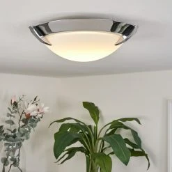 Hofstein Morges Deckenleuchte LED Chrom, 1-flammig -LED Leuchten Verkäufe 2022 morges deckenleuchte h3458808 8