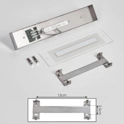 Hofstein Morges Deckenleuchte LED Chrom, 1-flammig -LED Leuchten Verkäufe 2022 morges deckenleuchte h3551523 4