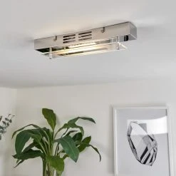 Hofstein Morges Deckenleuchte LED Chrom, 1-flammig -LED Leuchten Verkäufe 2022 morges deckenleuchte h3551523 8