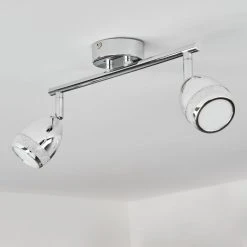 Hofstein Morges Deckenleuchte LED Chrom, 2-flammig -LED Leuchten Verkäufe 2022 morges deckenleuchte h3582282 7