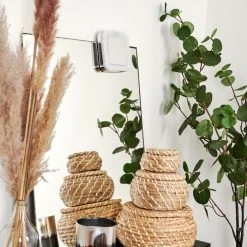 Hofstein Morges Spiegelleuchte LED Chrom, Wei&szlig;, 1-flammig -LED Leuchten Verkäufe 2022 morges spiegelleuchte h3459959 11