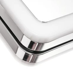 Hofstein Morges Spiegelleuchte LED Chrom, Wei&szlig;, 1-flammig -LED Leuchten Verkäufe 2022 morges spiegelleuchte h3459959 5