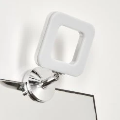 Hofstein Morges Spiegelleuchte LED Chrom, Wei&szlig;, 1-flammig -LED Leuchten Verkäufe 2022 morges spiegelleuchte h3459973 7