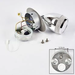 Hofstein Morges Wandleuchte LED Chrom, 1-flammig -LED Leuchten Verkäufe 2022 morges wandleuchte h3458297 4