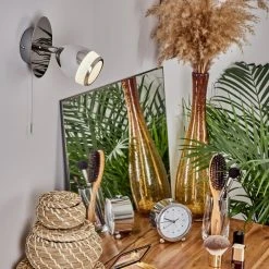 Hofstein Morges Wandleuchte LED Chrom, 1-flammig -LED Leuchten Verkäufe 2022 morges wandleuchte h3458297 6