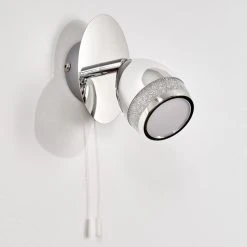 Hofstein Morges Wandleuchte LED Chrom, 1-flammig -LED Leuchten Verkäufe 2022 morges wandleuchte h3458297 7