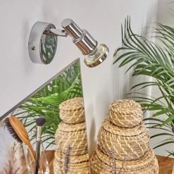 Hofstein Morges Wandleuchte LED Chrom, 1-flammig -LED Leuchten Verkäufe 2022 morges wandleuchte h3542248 9