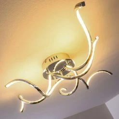 Hofstein Moskau Deckenleuchte LED Chrom, 3-flammig -LED Leuchten Verkäufe 2022 moskau deckenleuchte h169033 12