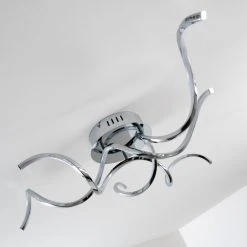 Hofstein Moskau Deckenleuchte LED Chrom, 3-flammig -LED Leuchten Verkäufe 2022 moskau deckenleuchte h169033 16