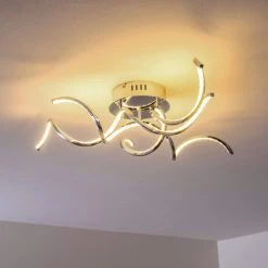 Hofstein Moskau Deckenleuchte LED Chrom, 3-flammig -LED Leuchten Verkäufe 2022 moskau deckenleuchte h169033 2