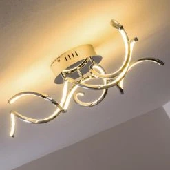 Hofstein Moskau Deckenleuchte LED Chrom, 3-flammig -LED Leuchten Verkäufe 2022 moskau deckenleuchte h169033 20