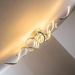 Hofstein MOSKAU Deckenleuchte LED Chrom, 6-flammig -LED Leuchten Verkäufe 2022 moskau deckenleuchte h169057 17